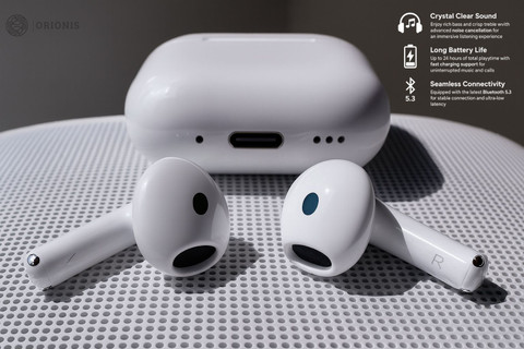Orionis AirPodsss 4 | True Wireless Earbuds with Active Noise