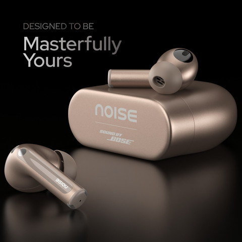 Noise Master Buds, Sound by BOSE, 49dB ANC, 6 Mic ENC, 44 Hr