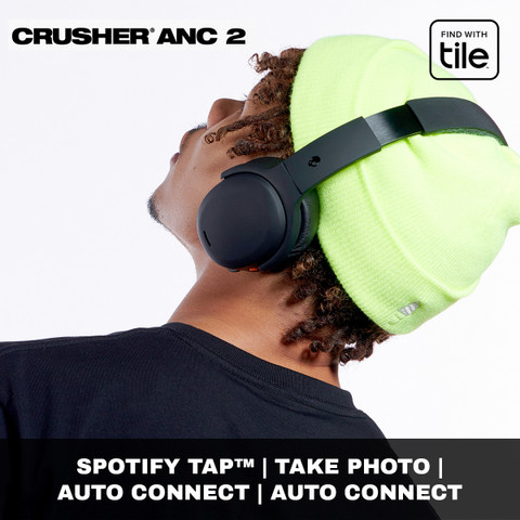 Skullcandy Crusher ANC 4-Mic Adjustable Sensory Bass, Dual
