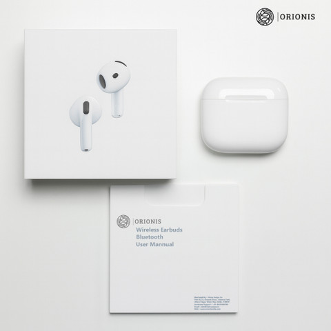 Orionis AirPodss 4 (ANC) Wireless Earphones with Spatial Audio