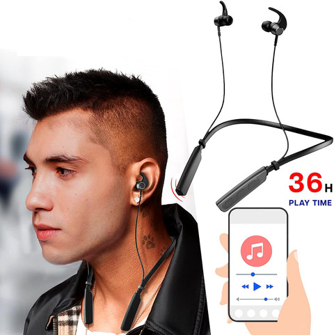 IZWI New 2023 235 Pro with upto 35 Hours Playback ASAP Charge Headphone A  Bluetooth