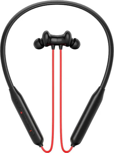 MAK Bluetooth Neckband, Magnetic On/Off, Built-in Mic, ENC, Upto