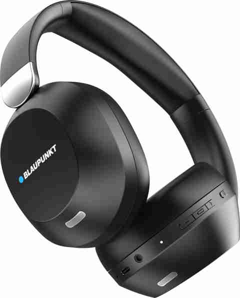Blaupunkt BH61 Moksha TRUE ANC Headphones, HD Sound, Hi-Sensitivity Mic,  German Design Bluetooth