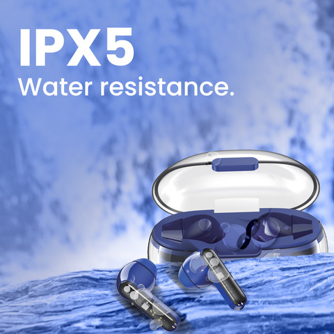 Tunifi Transparent TWS Earbuds 8D Stereo Audio With 48Hrs Playtime