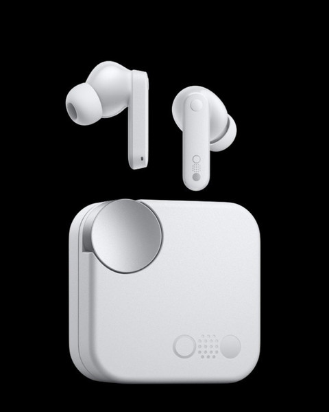 Heyuva Trendy CMt Wireless Bluetooth Earbuds with Deep Charging Case, White  Bluetooth without Mic