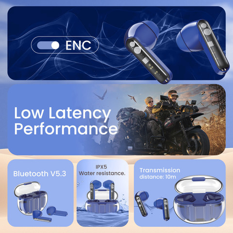 Digiwins Butterfly Transparent TWS Earbuds 8D Stereo Audio With 48