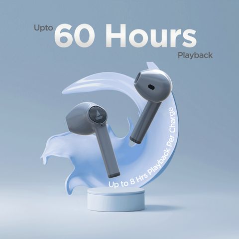 boAt Airdopes 131,60H Battery, ASAP Charge, Stream Ad Free Music via App Support Bluetooth Headset (Midnight Blue, In the Ear) - Image 7