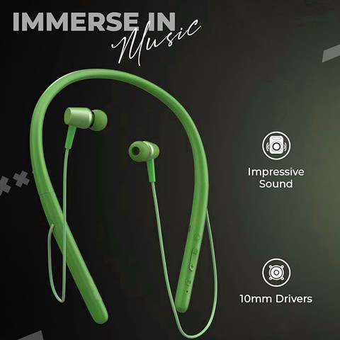 Qeikim Sport Wireless Sweat-proof Neckband High Bass Sound Headset Magnetic  Earphone Bluetooth