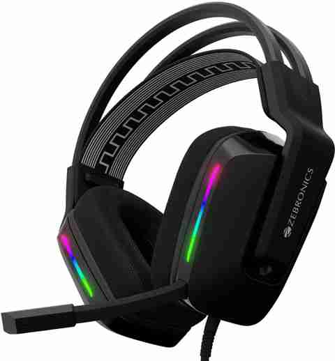 ZEBRONICS Zeb-Havoc Wired Gaming Headset (Black, On Ear) - Image 3