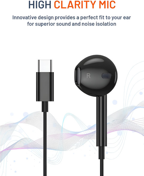 Yildiz BassHeads 100 Wired Earphones with Mic For One_Plus 9R/9