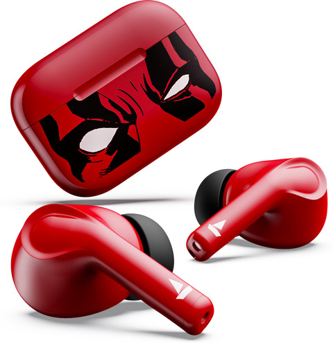 boAt Airdopes 161 Deadpool Edition w/ 40 HRS Playback, ASAP Charge IPX5  Rating Bluetooth
