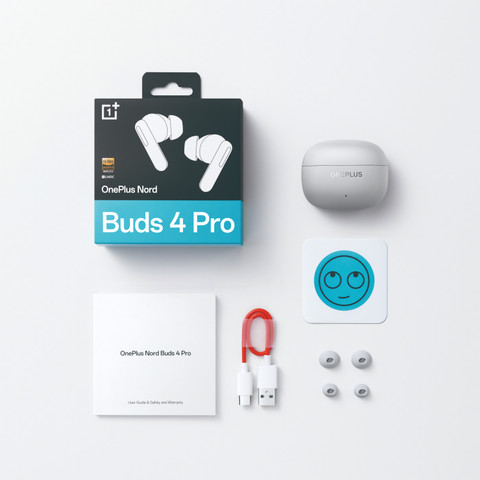 OnePlus Nord Buds 4 Pro TWS Earbuds with Upto 55dB Real-time ANC