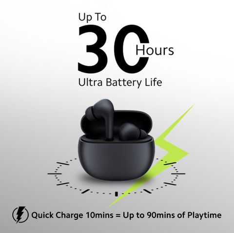 Redmi Buds 5A True Wireless Earbuds with ANC, Black - Image 7