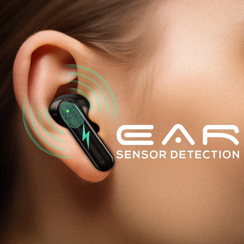 Fire-Boltt Antares Earbuds- BT, Ear Sensor, 10 min Charge, 40 ms Low  Latency, Dual Pairing Bluetooth