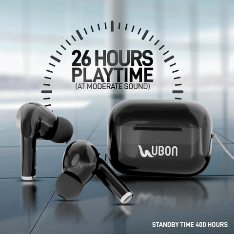 Ubon BT-160 TWS Earbuds Upto 26H Playtime Rich Sound Noise