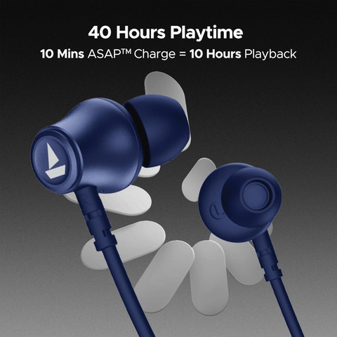 boAt Rockerz 110 with 40 HRS Playback, ENx Technology, Beast Mode