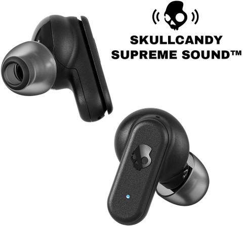 Skullcandy Dime TWS Preset EQ Modes,Dual Pairing, Stay-Aware