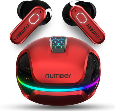 Number Super Buds 999 40dB ANC Gaming TWS Earbuds,4 Mic ENC, 35ms