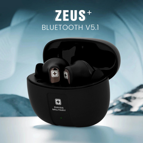 SWISS MILITARY ZEUS+ 40H Playback, Stereo Sound, 10 mm Driver
