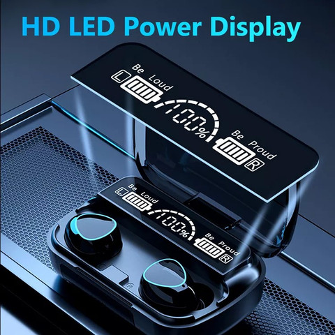 Tws Earbuds With Power Bank T2 TWS Wireless Ear Earbuds With Power