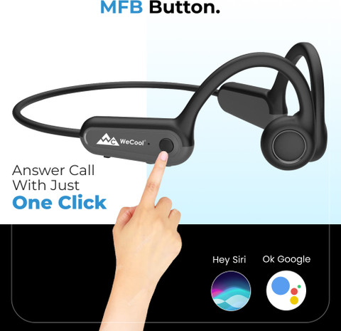 Open Ear One Ear Bluetooth Earbud WeCool Moonwalk M1 Bone