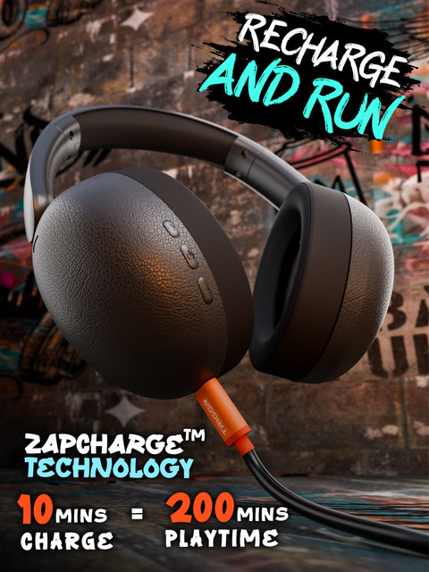 TRIGGR Punkheadz Z3 with Latest BT v6.0, 50H Battery, Dual Pairing