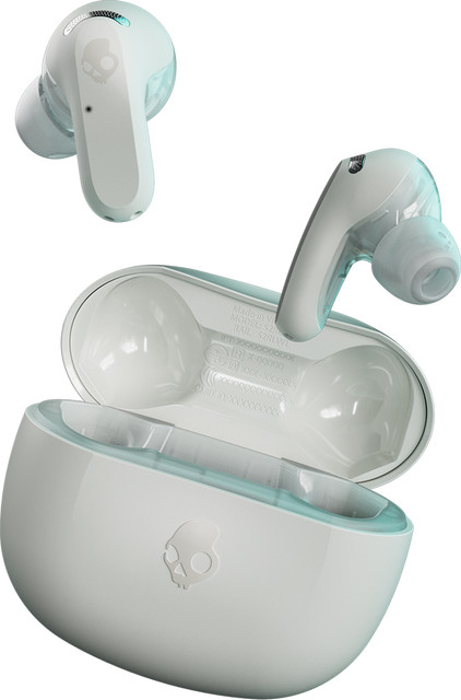 Skullcandy Rail ANC TWS 4-mic,Wireless Charging Case, Dual Pairing