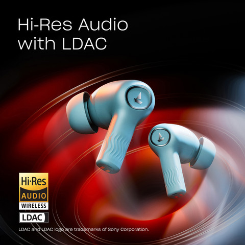 boAt Nirvana ION ANC Pro w/ Hi-Res Audio with LDAC, ANC, 120 HRS