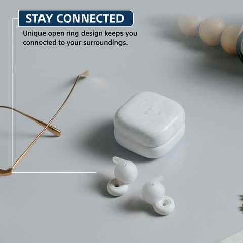 ソニー LinkBuds Open WF-L910（W） ホワイト LinkBuds Open | Truly Wireless | Headphones | Sony India