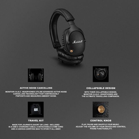Marshall Monitor II ANC Bluetooth Price in India - Buy Marshall