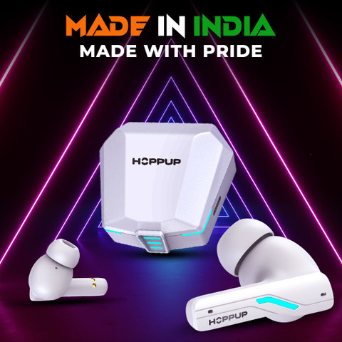 HOPPUP Predator Xo4 Gaming Earbuds with 35MS Low Latency,50H