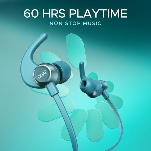 boAt Rockerz 255 Pro+, 60H Battery, ASAP Charge, Stream Ad Free