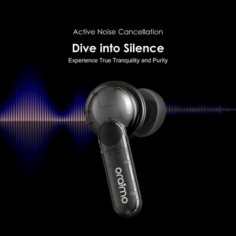 ORAIMO FreePods 30db ANC Earbuds with Playtime,Quad ENC