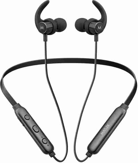 Earphone Wireless Matlek Neckband Matlek Bluetooth Earphones