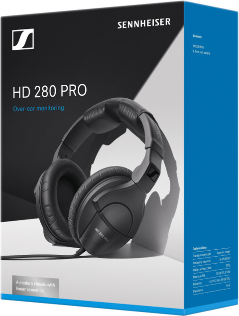 Sennheiser HD 280 PRO ideal Over Wired without Mic