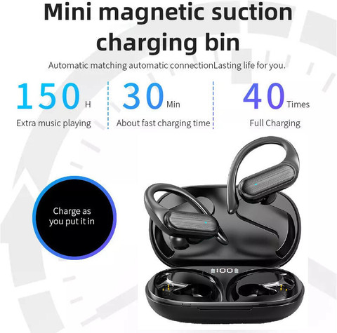Tunifi Buds A520 with 42 hours battery Fast Charging TWS Bluetooth - Main Image