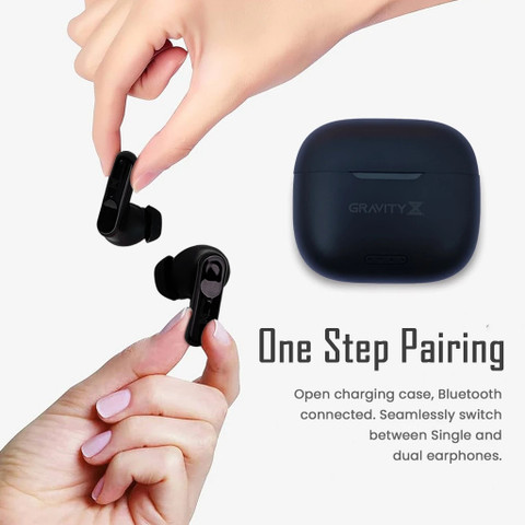 Magic Wireless Headset ブラック*5 GRAVITY ZX Wireless Earbuds with ENC Mic, 40H Playtime, Fast