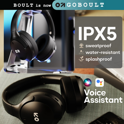 Over Ear Water Resistant Wireless Headphones GOBOULT (previously