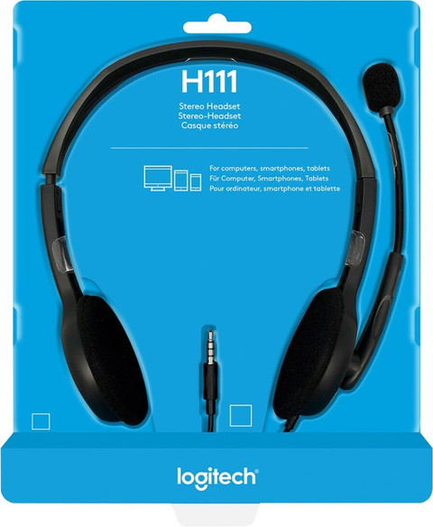 Logitech H-111 Wired Price in India Buy Logitech H-111 Wired