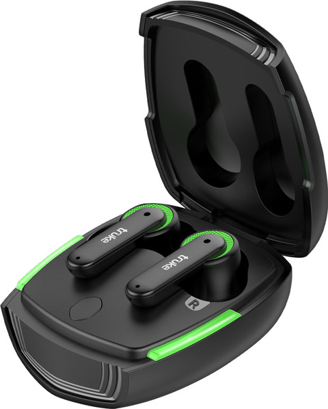 truke BTG NEO Gaming Earbuds with 6Mic ENC, Dual Connectivity, 80H
