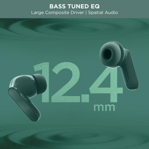 MOTOROLA Moto Buds Bass |Hi-Res Audio & LDAC | 12.4mm drivers