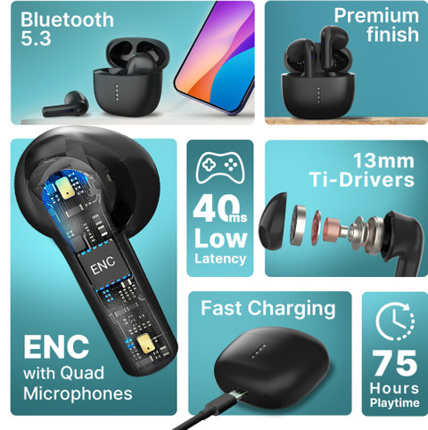 Crossbeats Best Dual Driver Earbuds CrossBeats Elektra Dual Driver