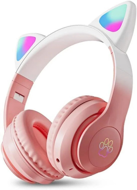 Tubes Cat kids headphones Bluetooth Wired