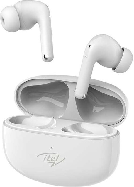 itel T31 Earbuds with 30Hr Playback,Quad Mic ENC for Clear Noise-free  Calls Bluetooth