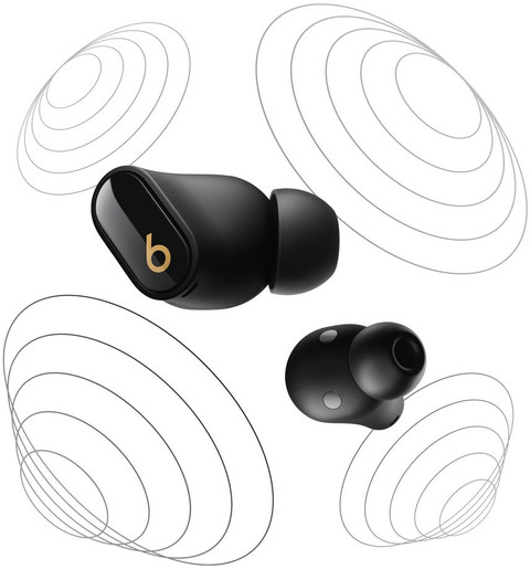 Beats Studio Buds + Black/Gold with Active Noise Cancellation