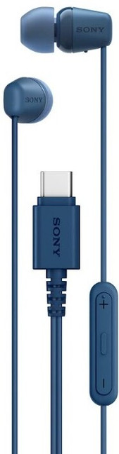 SONY IER-EX15C Type-C Earphones with Mic, Tangle Free Wire, in-Line Remote  for Volume Wired