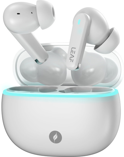 Leaf Buds X121 True Wireless, AI SOUND App,30H Playtime, Fast Charge,10mm  Driver Bluetooth