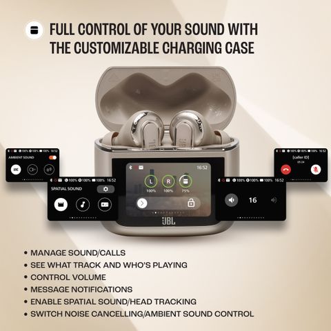 JBL Tour Pro 3 Earbuds with ANC 2.0, Hi-Res LDAC Audio,6 Mics,upto