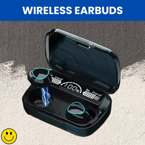 GUGGU M10 Bluetooth Wireless Earbuds LED Display and Touch Control