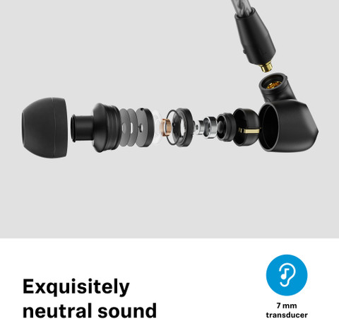 Sennheiser IE 200 In Ear Wired Audiophile Headphones with Deep